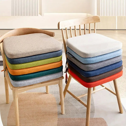 Lunari Chair Cushion - Microfiber Blend, Tufted Design for Dining and Patio Chairs