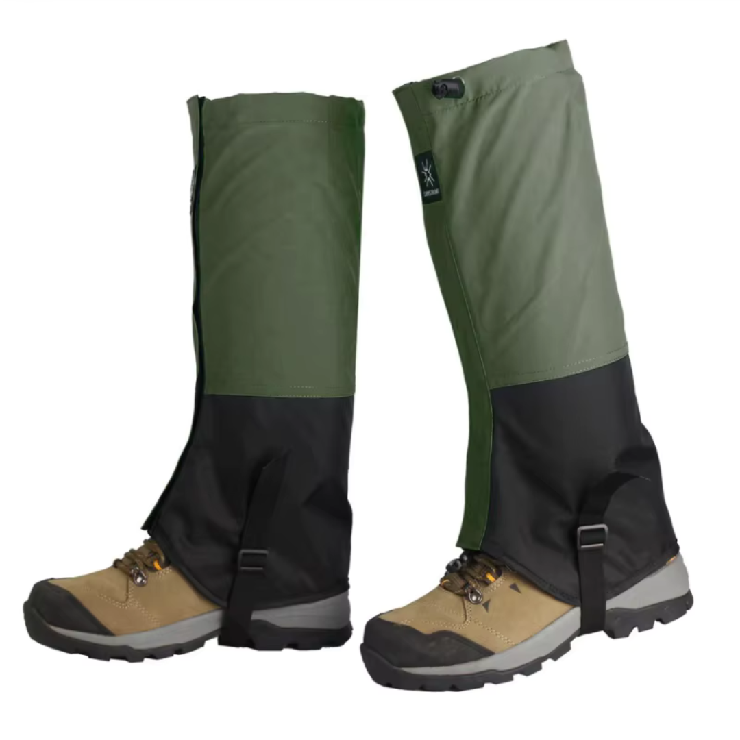 Waterproof Snow Gaiters for Hiking & Winter Sports – Insulated Leg Protection for Trekking, Skiing & Snowshoeing