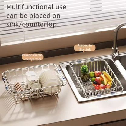 DRAINFLOW – Telescopic Sink Drain Basket