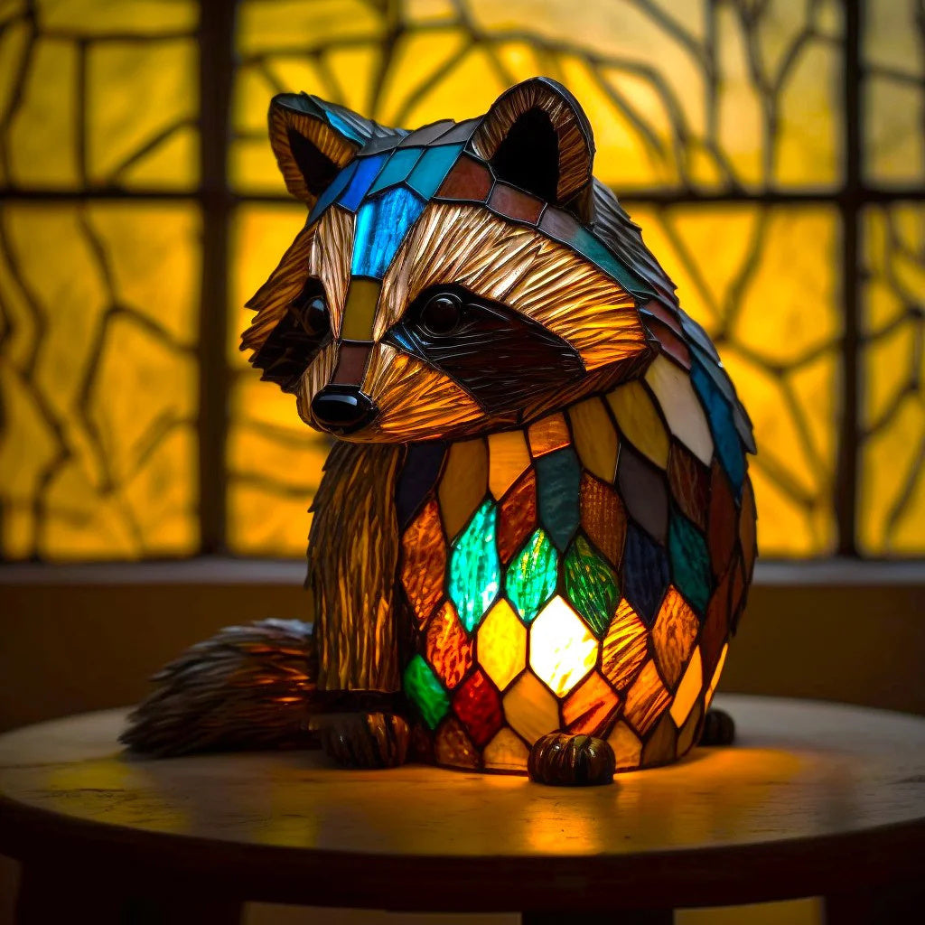 Modern Animal Art Sculpture Table Lamp with Soft LED Glow for Living Room & Bedroom Decor