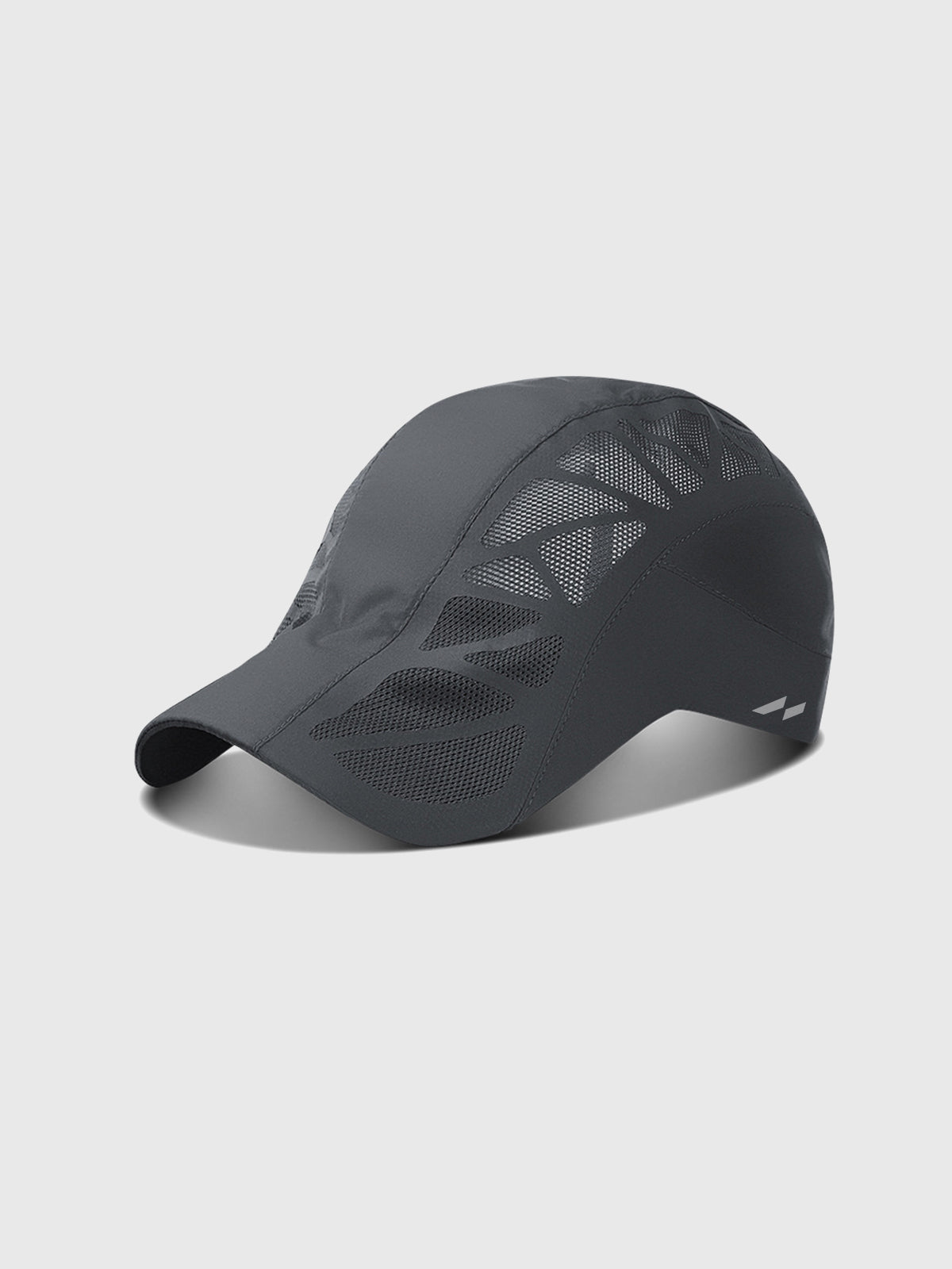 Ventilated Performance Running Hat with Curved Brim for Men & Women – Adjustable Quick-Dry Sport Cap for Jogging, Trail Running & Gym