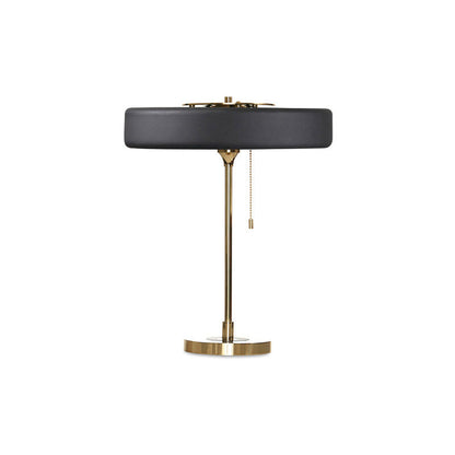 Adjustable Desk Light with Counterweight 10W LED Brass Finish Midcentury Modern Pull Chain Switch for Nightstand Office Home