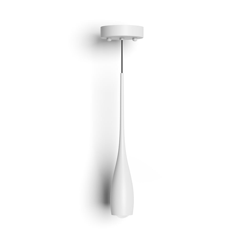 Hanging Ceiling Fixture 12 in Drop Shade Aluminum 12W Adjustable Height for Kitchen Island Dining Bedroom Study Home Decor Lighting