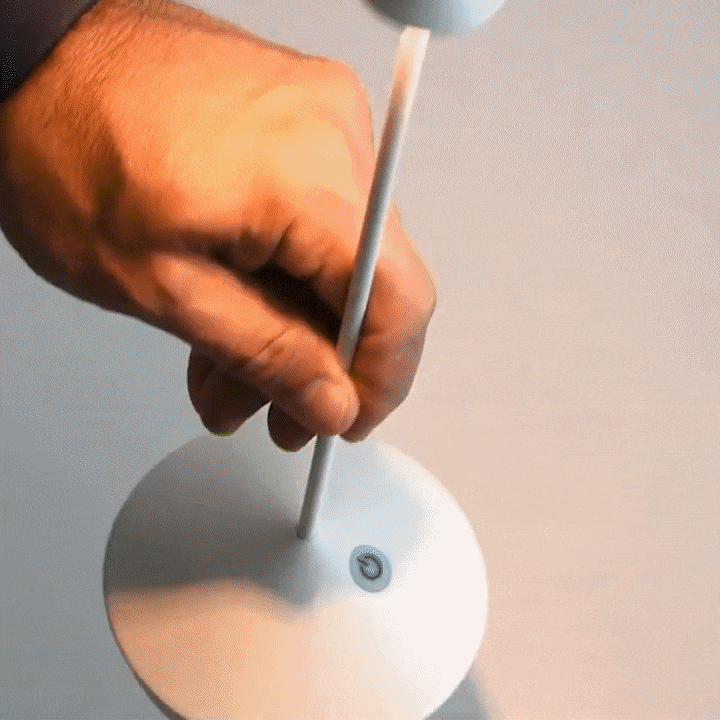 ClarityGlow | Cordless Table Lamp with Dimmable LED Lighting | Modern Design for Indoor and Outdoor Use