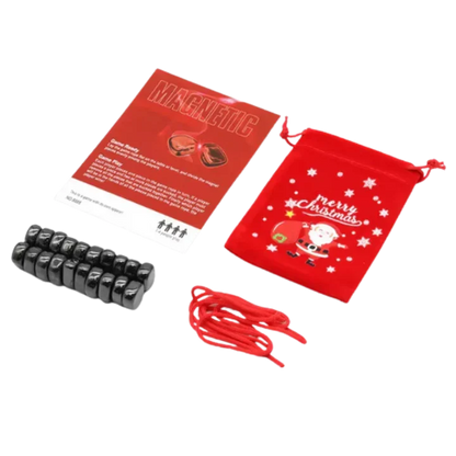 Tabletop Magnetic Repulsion Game – Strategic Spatial Puzzle for Family Gatherings, Travel-Friendly Game Night Challenge with Portable Rope B