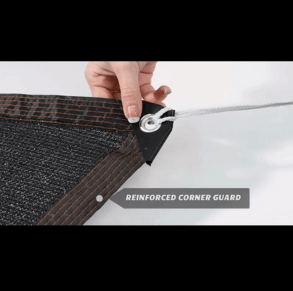 Outdoor Sun Shade Sail | High-Density Polyethylene Canopy with UV Protection | Versatile Shade Solution for Gardens and Patios
