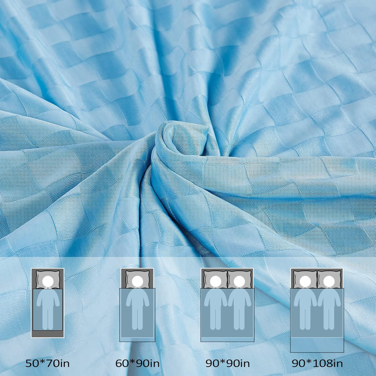 ChillEase | Cooling Blanket for Hot Sleepers with Arc-Chill Technology | Soft & Breathable for Year-Round Comfort