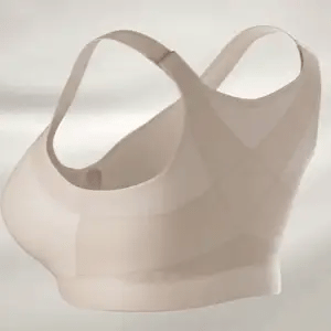 Posture Correction Bra Cross-Back Support & Adjustable Front Hook