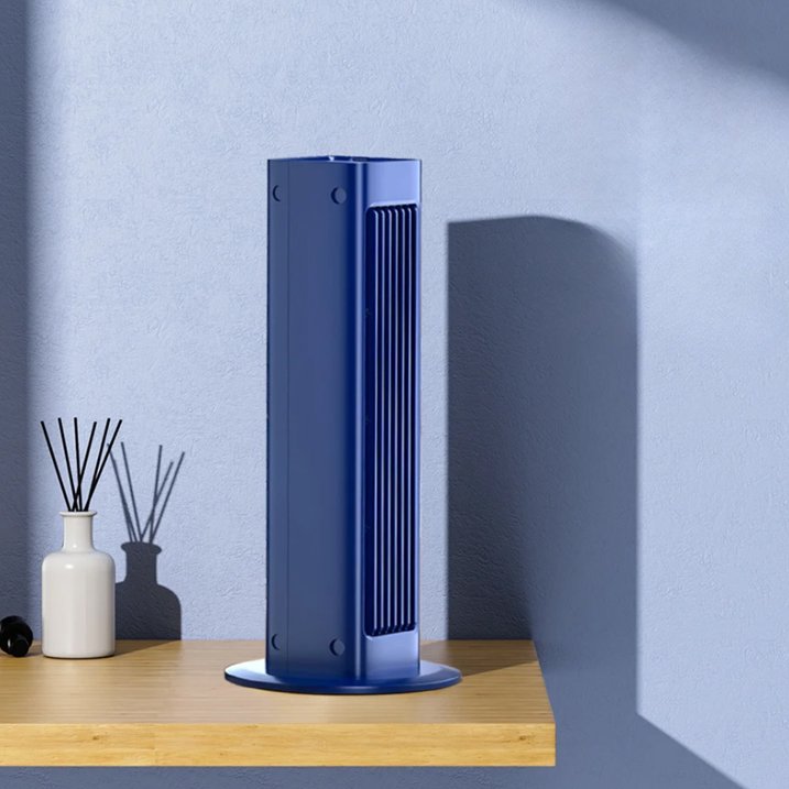 Bladeless Rechargeable Fan | Quiet Operation with Remote Control | Safe Cooling for Home and Office