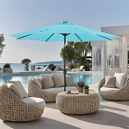 CANOPYGLOW – Solar Umbrella Lights for Elegant Outdoor Evenings