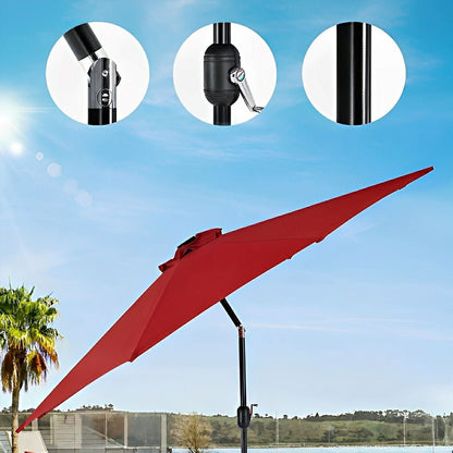 CANOPYGLOW – Solar Umbrella Lights for Elegant Outdoor Evenings