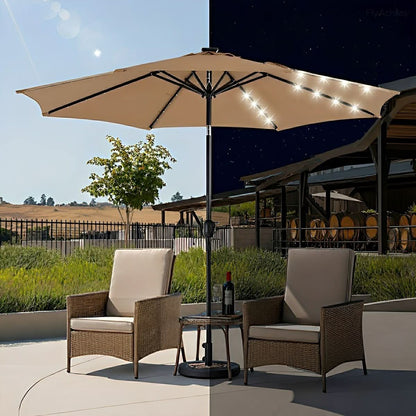 CANOPYGLOW – Solar Umbrella Lights for Elegant Outdoor Evenings