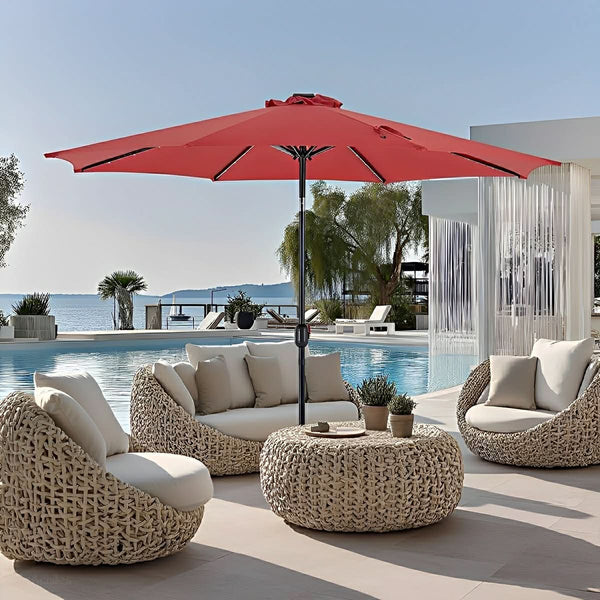 CANOPYGLOW – Solar Umbrella Lights for Elegant Outdoor Evenings