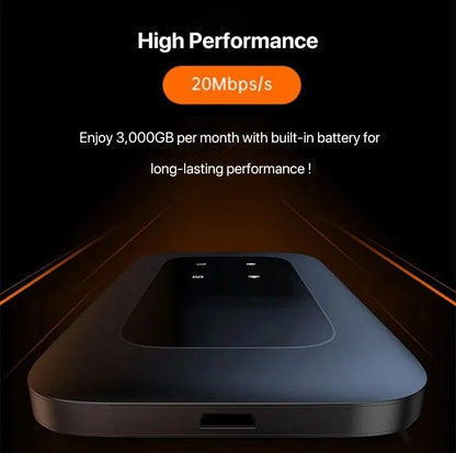 Pocket-Size 5G Mobile Hotspot – Stream, Work & Travel with Blazing Wireless Internet Anywhere