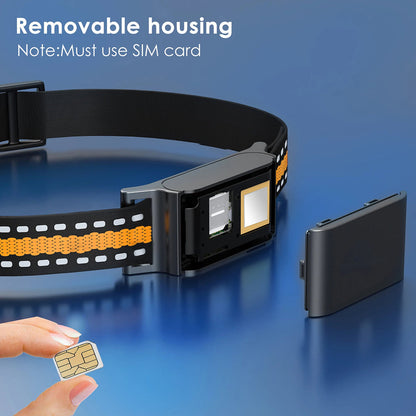 Collar-Mounted GPS Location Monitor for Cats with Geofence Alerts, Historical Route Logging & Multi-Technology Positioning for Indoor &