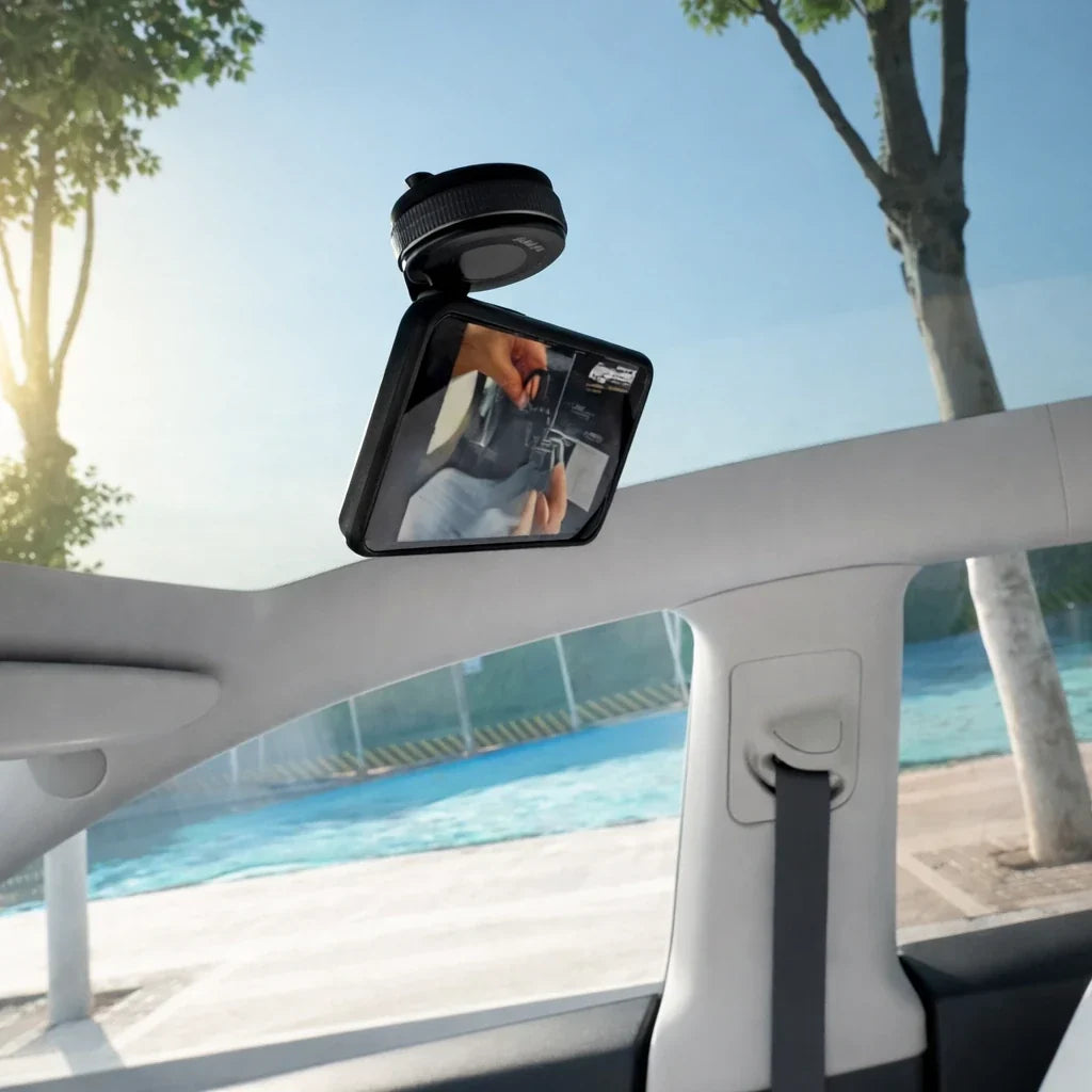 Car Phone Mount Dashboard Windshield Holder with Strong Suction Cup & 360° Swivel for iPhone Android GPS