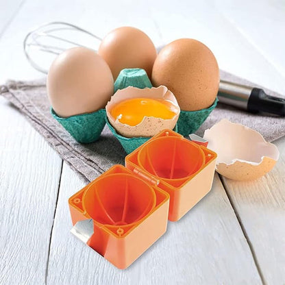 Compact Egg White Yolk Divider Tool with Ergonomic Grip for Baking and Cooking Kitchen Gadget