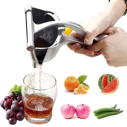 Manual Citrus Press – Portable Hand-Crank Juicer for Lemons, Limes, Oranges – Fresh Juice Extractor for Home, Travel & Outdoor Use
