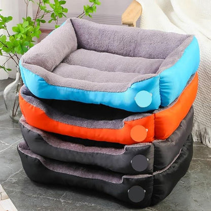 Fiora Dog Bed - Soft Microfiber, Supportive Comfort for Pets