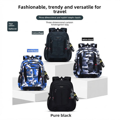 Multi-Compartment Student Backpack with Padded Laptop Sleeve & Adjustable Straps for School, College & Everyday Use