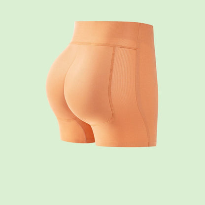 High-Waist Padded Butt-Lifting Shapewear Shorts for Women – Seamless Body Shaper with Removable Pads for Everyday Confidence & Special Occas