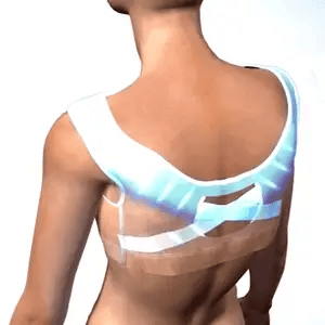 Posture Correction Bra Cross-Back Support & Adjustable Front Hook