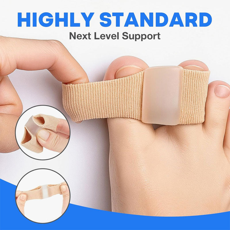 Gel Toe Spacers with Bunion Cushion Pads for Pain Relief and Alignment Support in Shoes