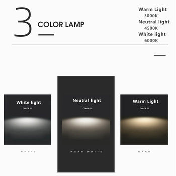 26-Inch Round LED Ceiling Light with 3 Color Modes, Modern Low-Profile Fixture for Bedroom Living Room Hallway Office Kitchen Bathroom, Iron