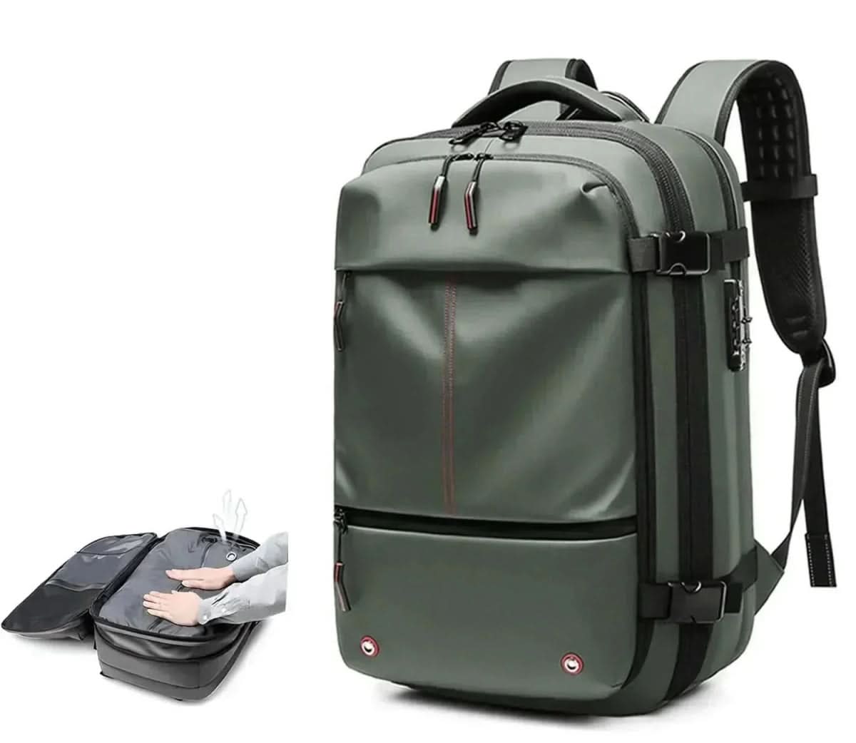 TRAVCORE – Compressible Backpack with Laptop Storage