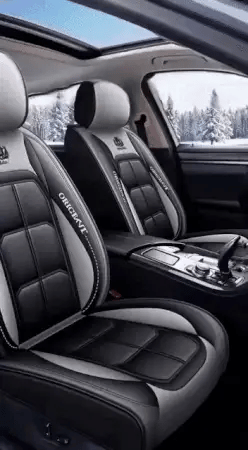 Ortekor Versatile Faux Leather Car Seat Cover with Padded Foam Core | Easy to Clean Protection for Comfort