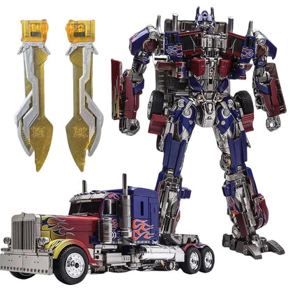 Dynamic Transformer Robot Toy Figure with Remote Control & Accessories | 6.5 Inch Interactive Model for Action Play