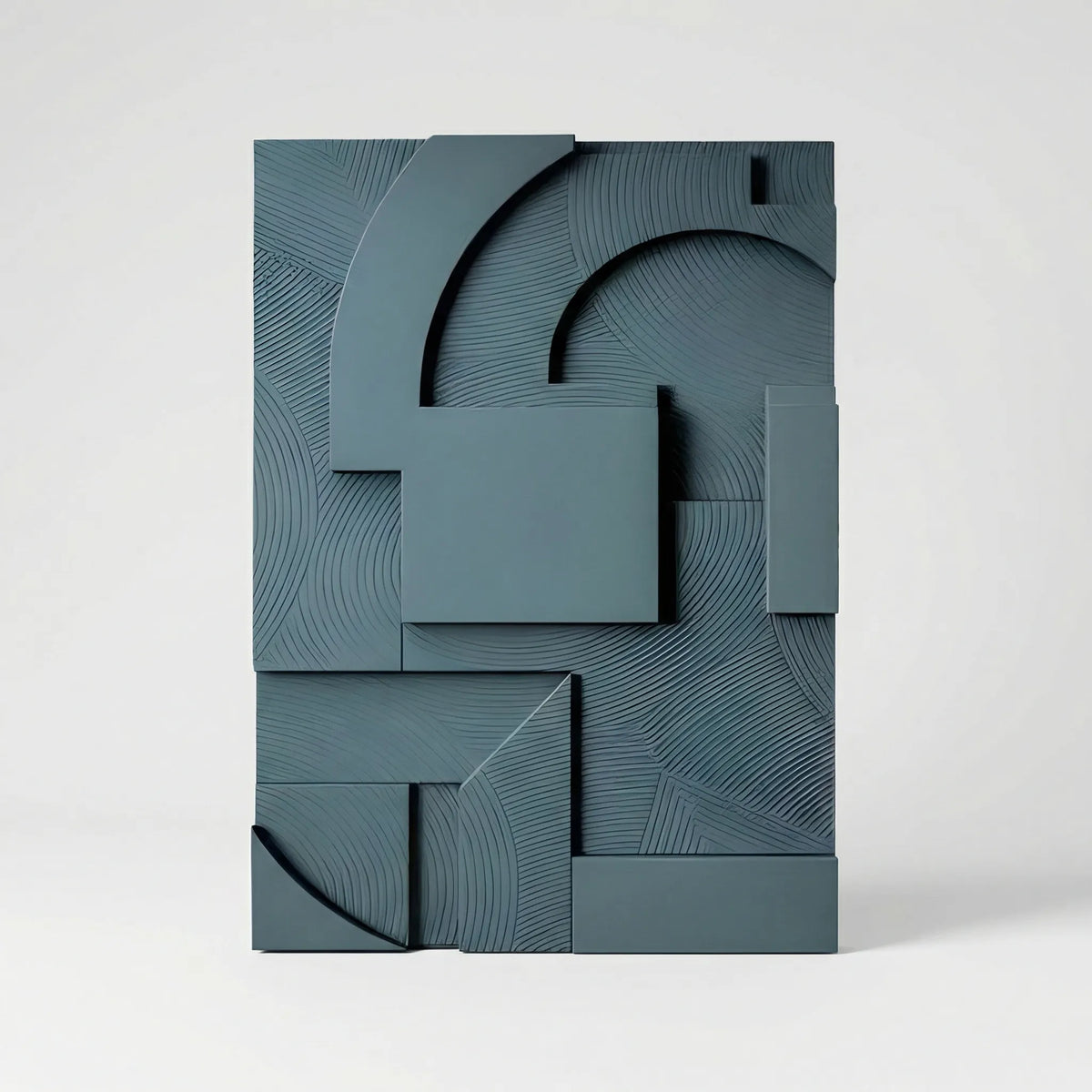 Dimensional Line Art Canvas Wall Decor Abstract Geometric Minimalist Modern Accent Piece for Living Room Bedroom Home Office Hallway 3D