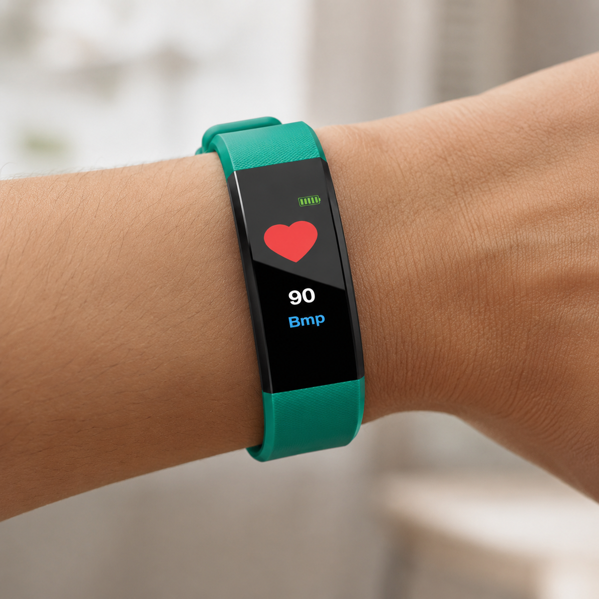 Fitness Tracker Smart Watch with Heart Rate Monitor, Adjustable Fitness Band with Sleep Tracker and Pedometer