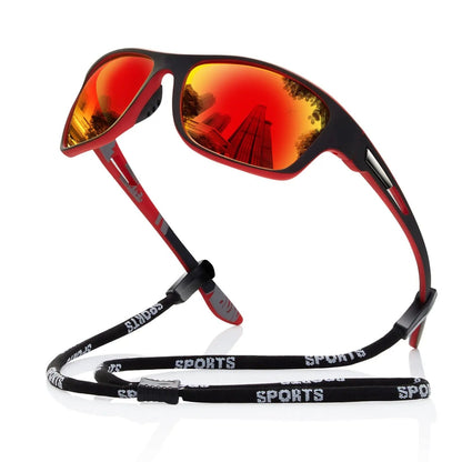 Active Vision | Polarized Sports Sunglasses with UV400 Protection | Lightweight Design for Outdoor Activities
