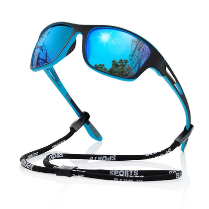 Active Vision | Polarized Sports Sunglasses with UV400 Protection | Lightweight Design for Outdoor Activities