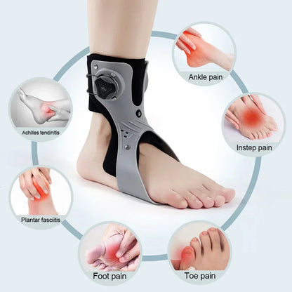 Adjustable Ankle Support Brace | Dorsiflexion Assist for Enhanced Stability