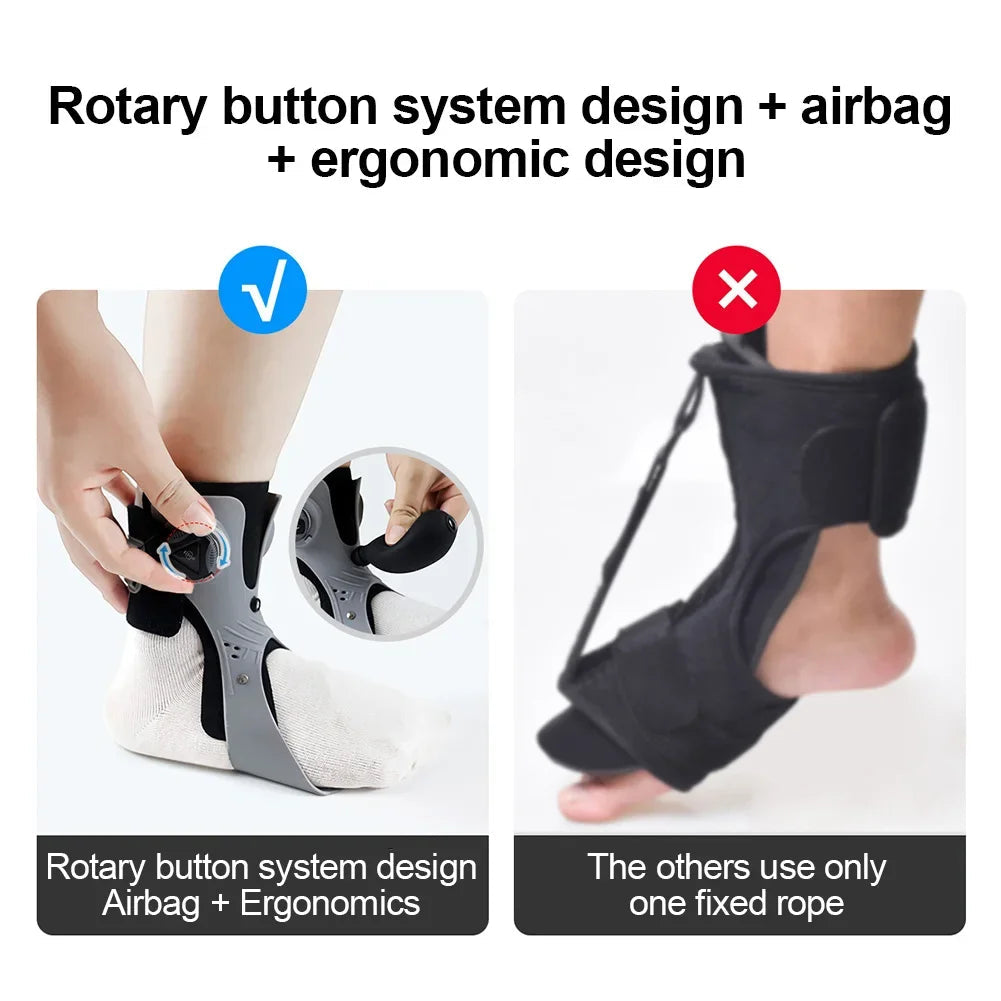 Adjustable Ankle Support Brace with Ergonomic Design for Enhanced Stability