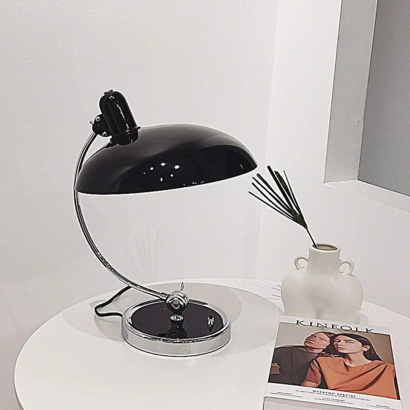 Adjustable Bauhaus Desk Lamp – Modern Elegance with Adjustable Head and Durable Metal Finish for Home or Office