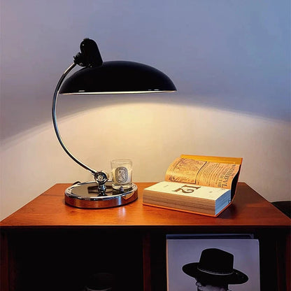 Adjustable Bauhaus Desk Lamp – Modern Elegance with Adjustable Head and Durable Metal Finish for Home or Office