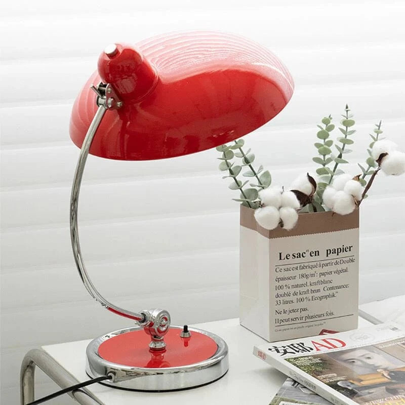 Adjustable Bauhaus Desk Lamp – Modern Elegance with Adjustable Head and Durable Metal Finish for Home or Office