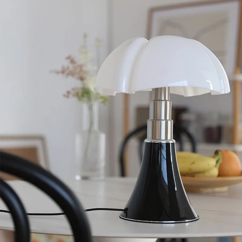 Adjustable Floral Table Lamp with Dimmable LED Lighting – Modern Bedside or Desk Lamp