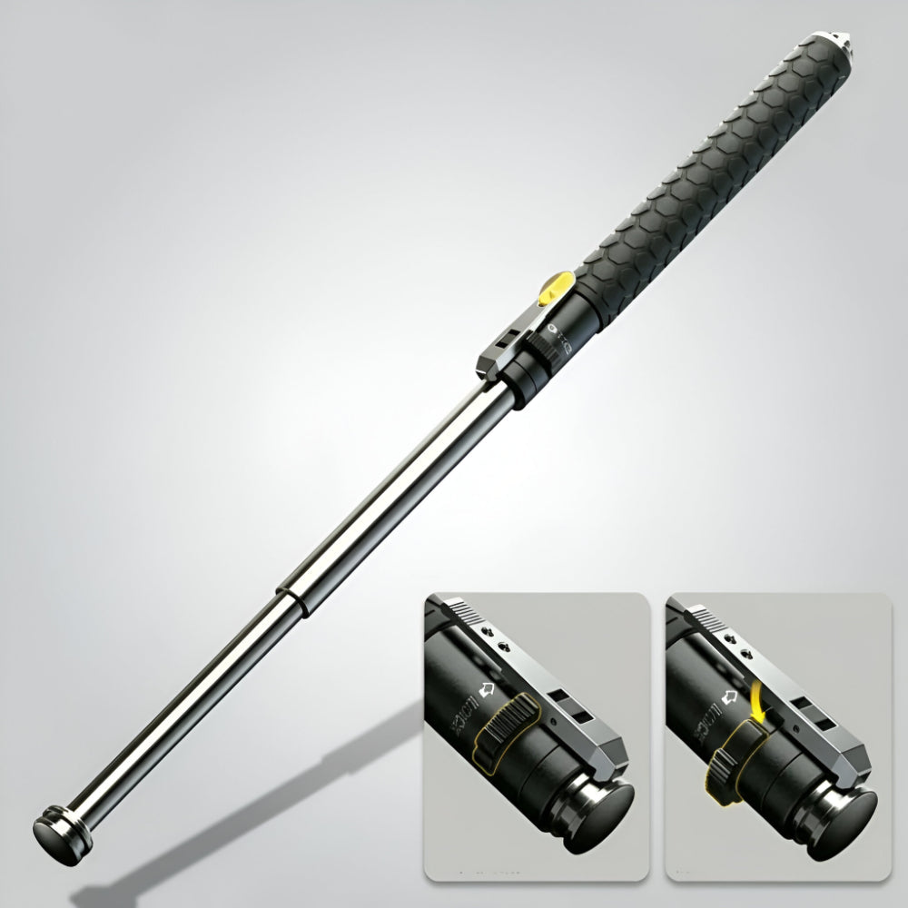 Adjustable Walking Cane | Telescopic Design with Secure Grip | Compact Mobility Aid for Everyday Use
