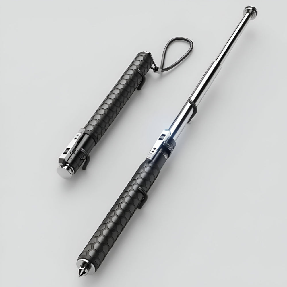 Adjustable Walking Cane | Telescopic Design with Secure Grip | Compact Mobility Aid for Everyday Use