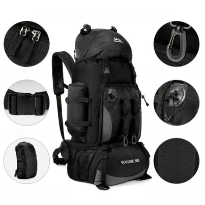 Adventure Ready | 90L Waterproof Hiking Backpack with Ergonomic Support | Ultralight Design for Multi-Day Treks