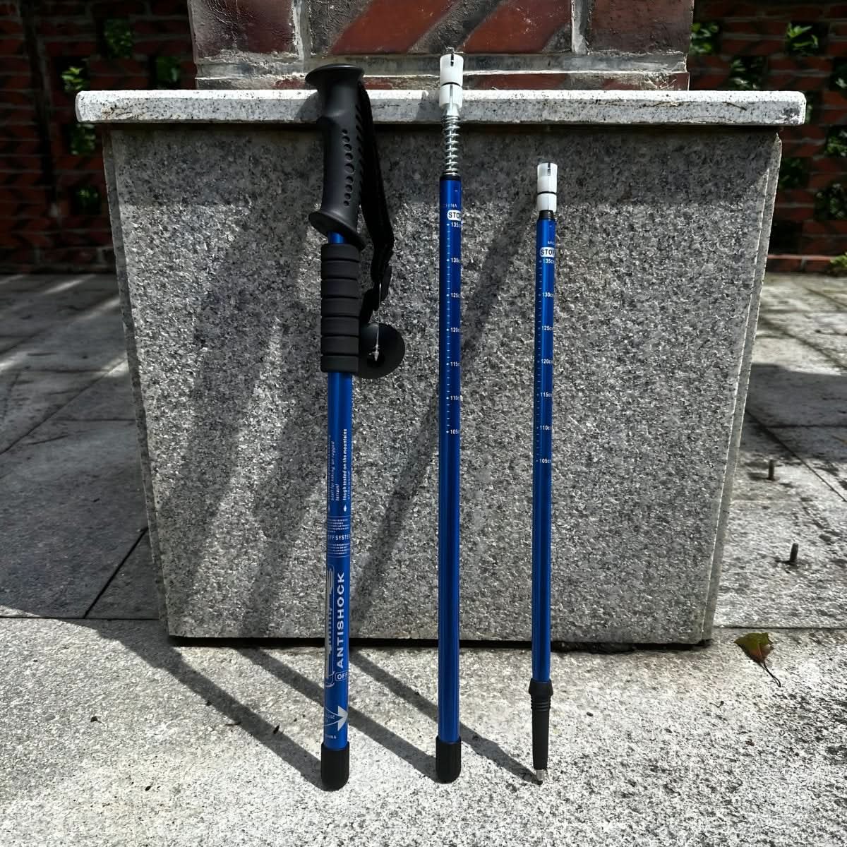 Adventure Trek | Adjustable Aluminum Trekking Poles with Shock Absorption | Lightweight Hiking Sticks for Enhanced Stability