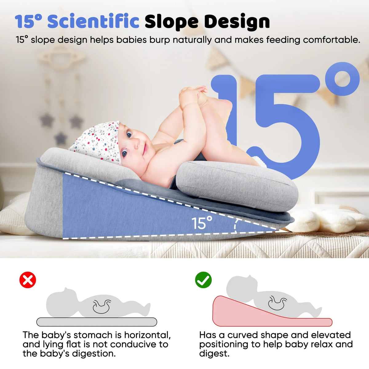 Aero Baby Lounger | Anti-Reflux, Ergonomic Design