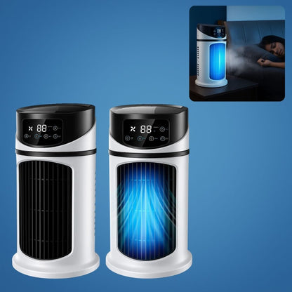 Aeromist | Portable Air Cooler Humidifier with Rapid Cooling | USB Powered for Desk and Home Comfort