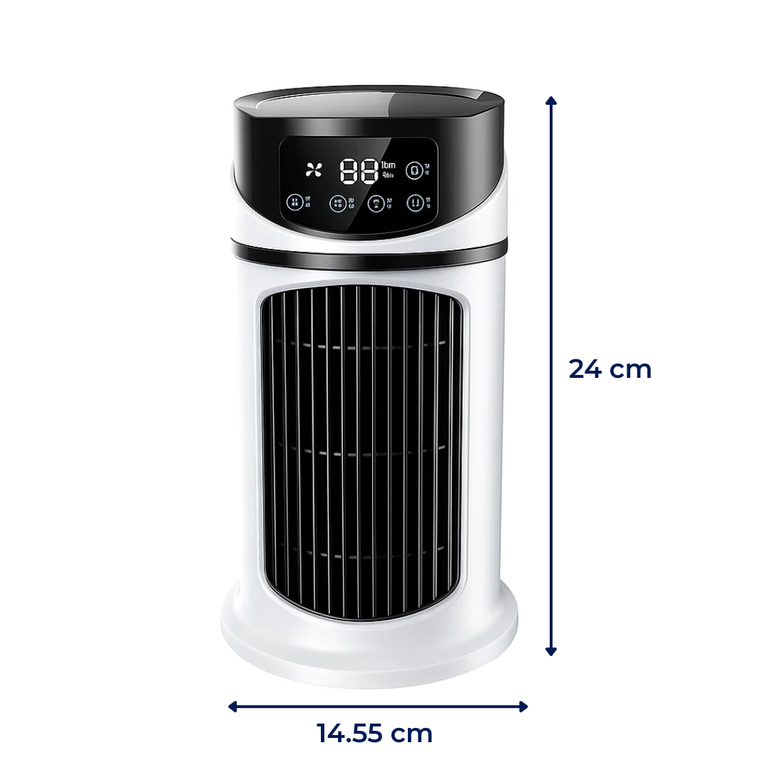 Aeromist | Portable Air Cooler Humidifier with Rapid Cooling | USB Powered for Desk and Home Comfort