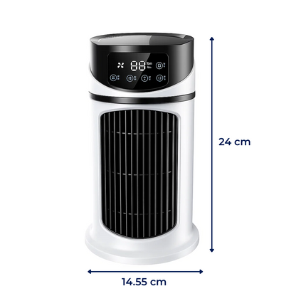 Aeromist | Portable Air Cooler Humidifier with Rapid Cooling | USB Powered for Desk and Home Comfort