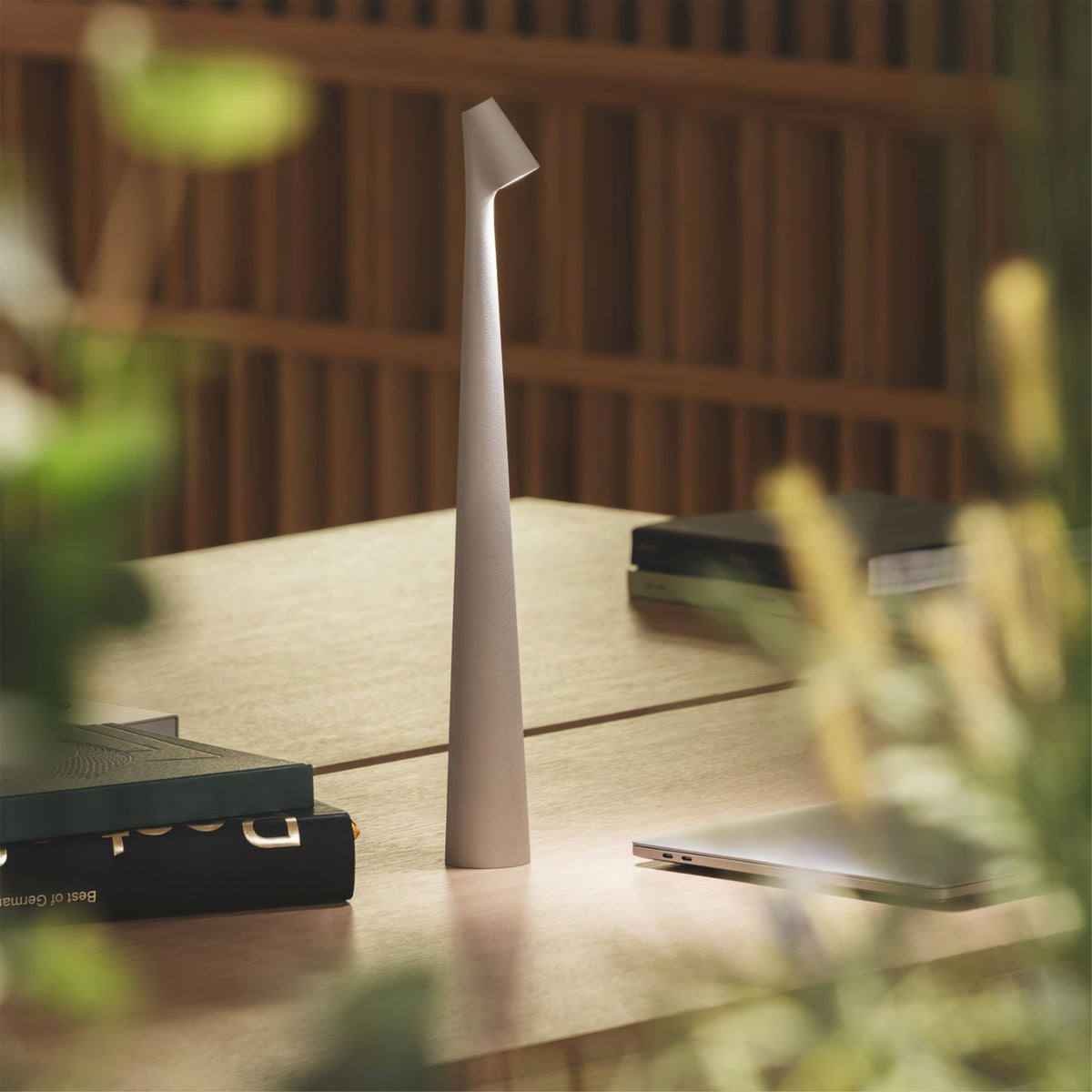 Cordless LED Desk Lamp Rechargeable Touch Control Metal Modern Portable Reading Light 18-Inch Accent Lighting for Home Office Bedroom Nights